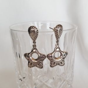COPY - Sterling silver star earrings